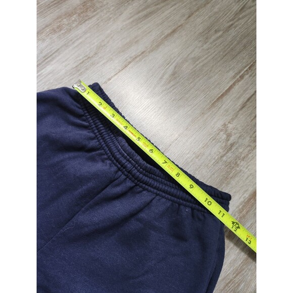 Hanover College Panthers Joggers Navy Fleece Drawstring Sweatpants Womens XS EUC - Picture 5 of 8